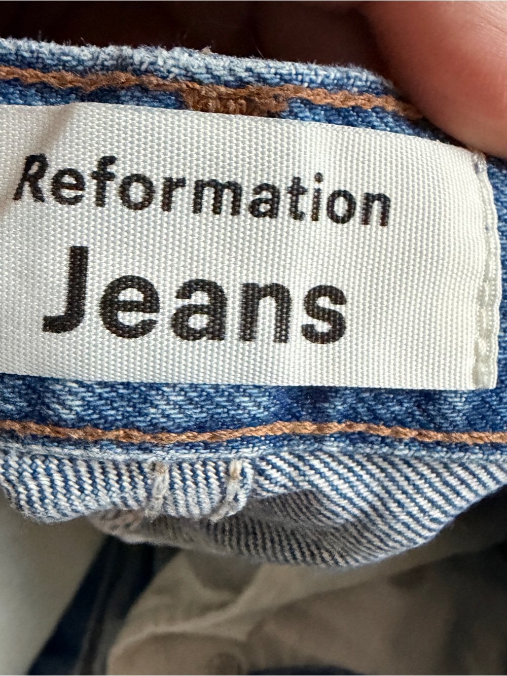 Reformation Zoe High Rise Loose Jeans size 24 - Picture 7 of 8